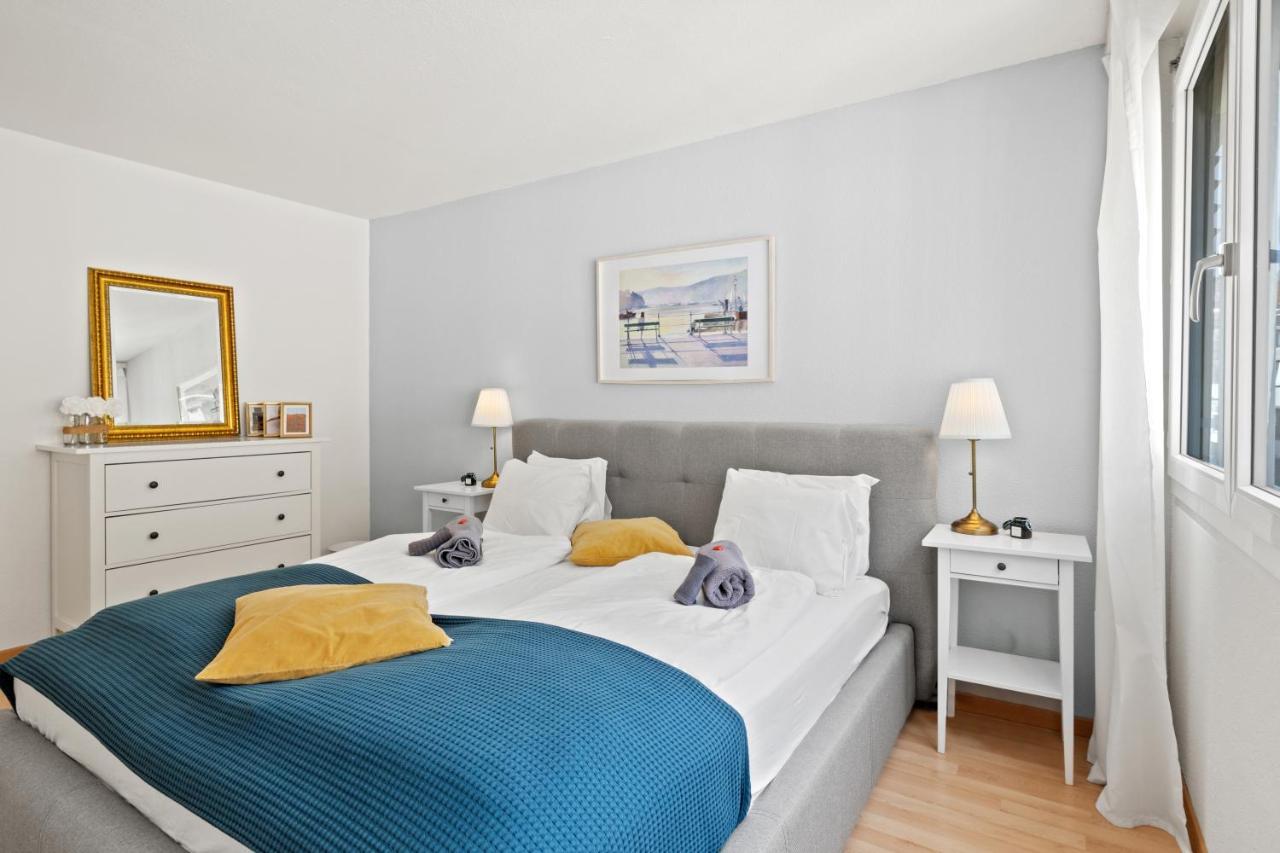 Bright, Central & Modern Apartment 루체른 외부 사진